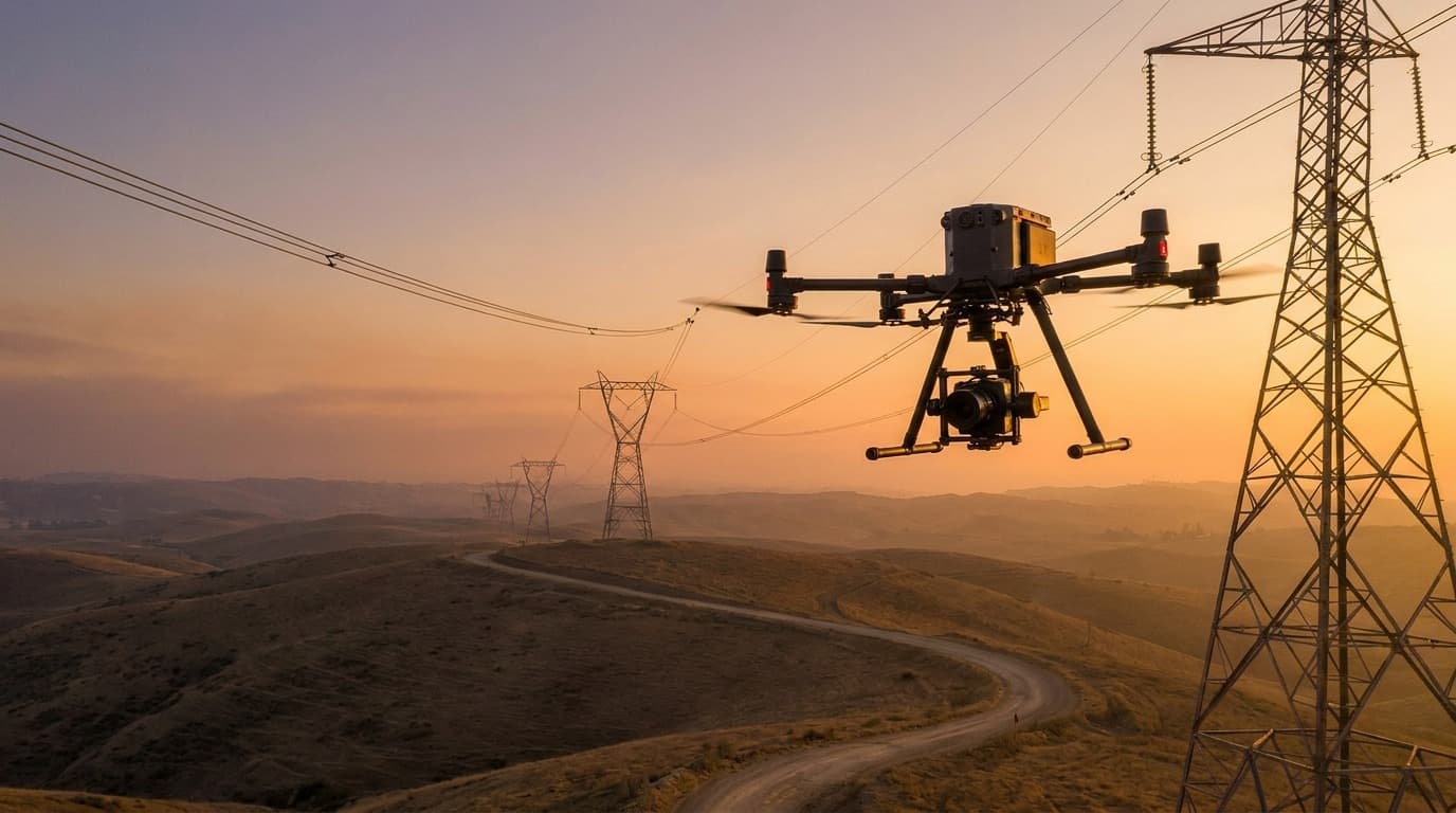 Дроны для инспекции: как DJI Matrice меняет энергетику